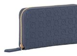 VALENTINO Samba Re Zip Around Wallet Blu