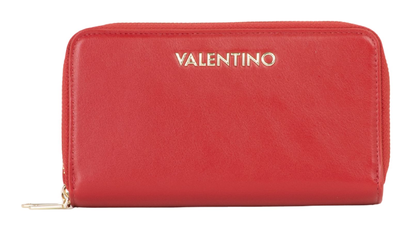 VALENTINO Clio Re Zip Around Wallet Rubino