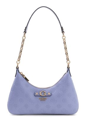 GUESS Dita Shoulder Bag Grey Blue Logo