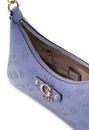 GUESS Dita Shoulder Bag Grey Blue Logo