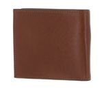 Ted Baker Embossed Corner Leather Bifold Coin Wallet Tan Ted Baker Embossed Corner Leather Bifold Coin Wallet Tan
