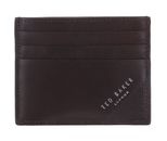 Ted Baker Raffles Embossed Corner Leather Cardholder Brown