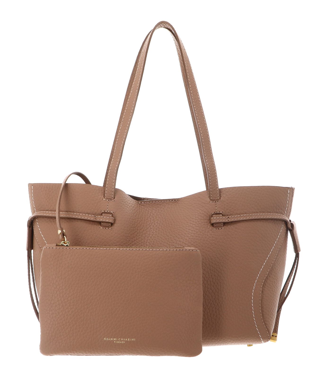 GIANNI CHIARINI Violette Shoulder Bag Clay GIANNI CHIARINI Violette Shoulder Bag Clay