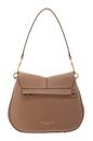GIANNI CHIARINI Helena Round Shoulder Bag Clay