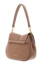 GIANNI CHIARINI Helena Round Shoulder Bag Clay