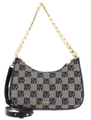 DKNY Jenna Demi Crossbody Bag BK Logo - BK DKNY Jenna Demi Crossbody Bag BK Logo - BK