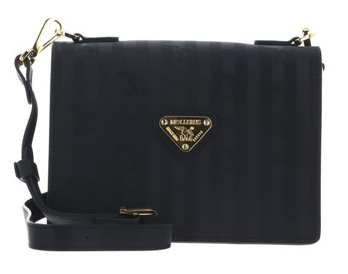 MAISON MOLLERUS Melide Crossover Bag Classic Black / Gold