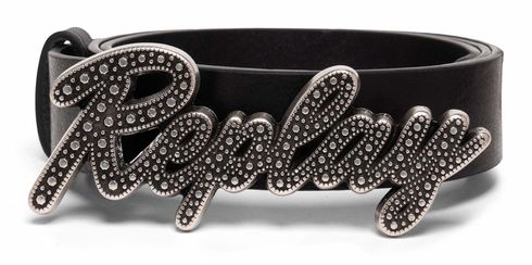 REPLAY Belt W90 Black