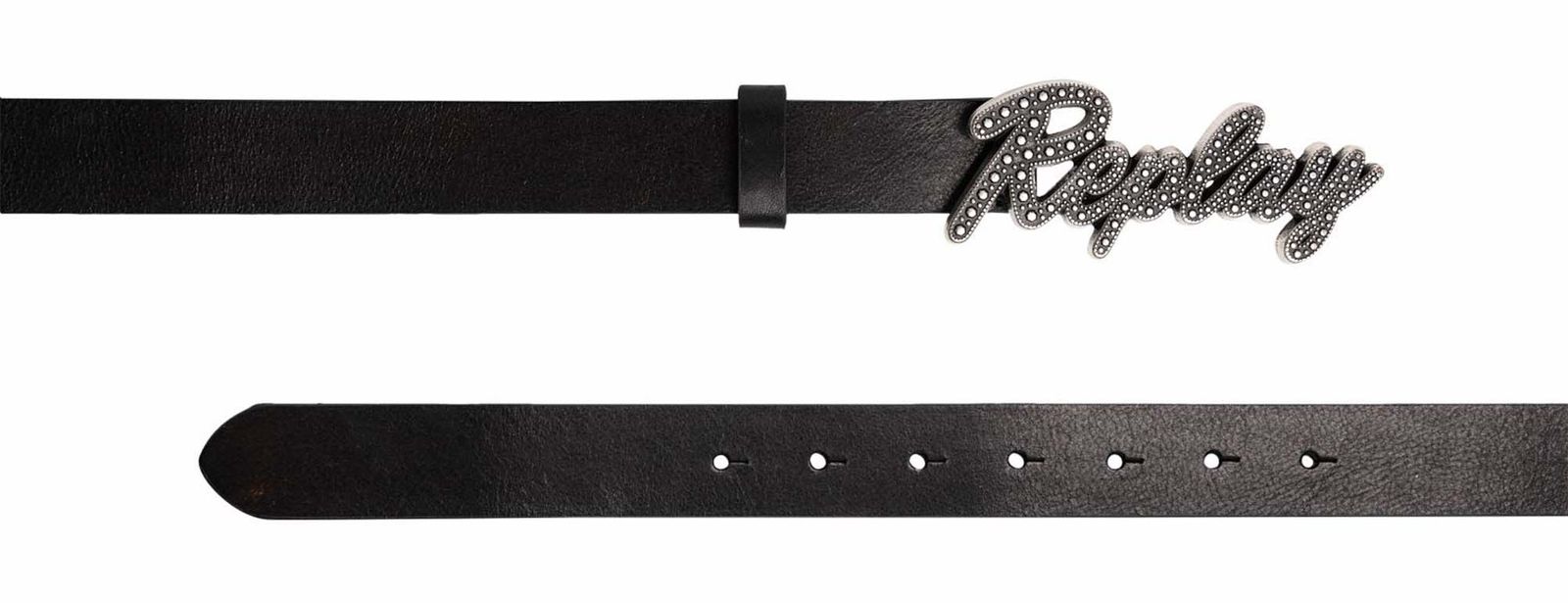 REPLAY Belt W80 Black REPLAY Belt W80 Black