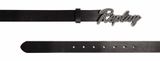 REPLAY Belt W80 Black REPLAY Belt W80 Black