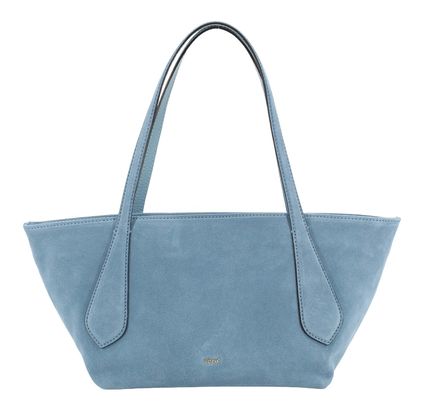abro Leather Suede Shopper Carina Sapphire