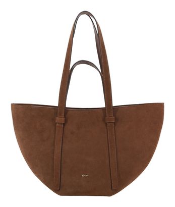 abro Leather Suede Shopper Cosmo M Wood