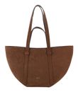 abro Leather Suede Shopper Cosmo M Wood