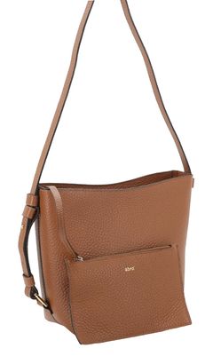 abro Leather Tekla Tote Bag Cosmo Caramel / Cognac