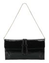 abro Leather Venice Shoulder Bag Luna Black / Gold