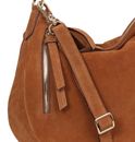 abro Leather Suede Hobo Juna Bag Cuoio