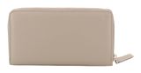 abro Leather Maxi Cocco Zip Wallet Siena