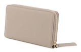 abro Leather Maxi Cocco Zip Wallet Siena