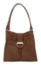 abro Leather Suede Shopper Temi Wood