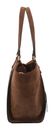abro Leather Suede Shopper Temi Wood