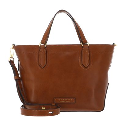 THE BRIDGE Larissa Handbag With Shoulder Bag Cognac / Oro