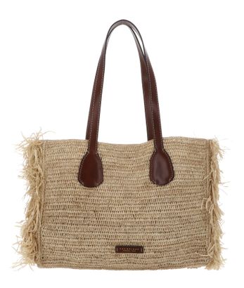 THE BRIDGE Luna Shopping Bag Marrone / Oro