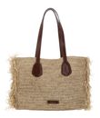 THE BRIDGE Luna Shopping Bag Marrone / Oro