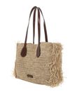 THE BRIDGE Luna Shopping Bag Marrone / Oro