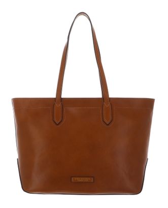 THE BRIDGE Larissa Shopping Bag Cognac / Oro