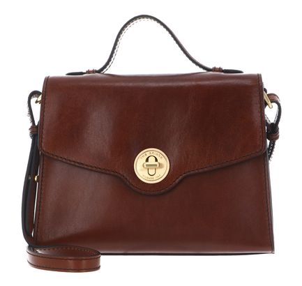 THE BRIDGE Irene Top Handle Bag Marrone 14 / Oro