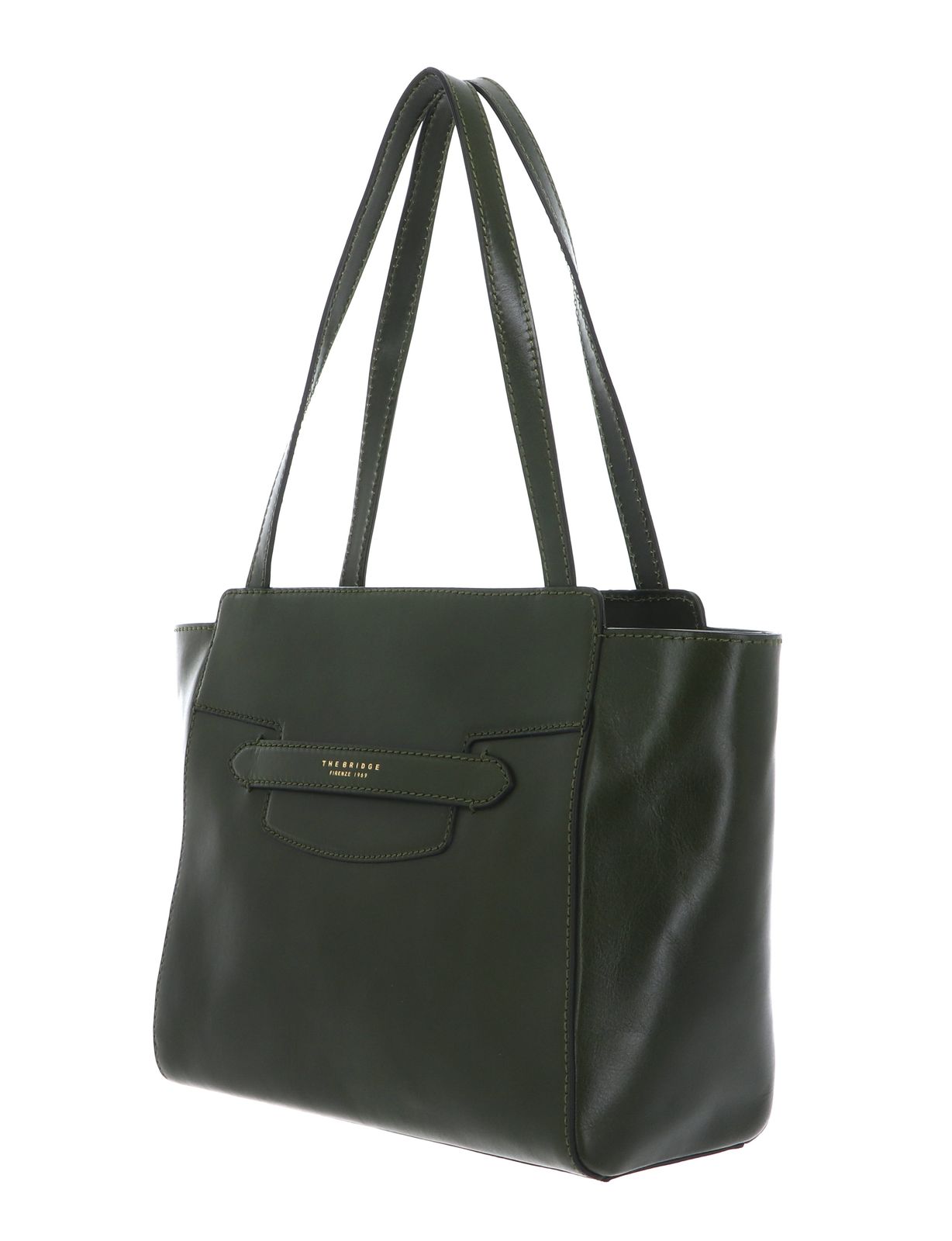 THE BRIDGE Lucrezia Shopping Bag Maggiorana / Oro THE BRIDGE Lucrezia Shopping Bag Maggiorana / Oro