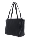 THE BRIDGE Lucrezia Shopping Bag Nero / Oro