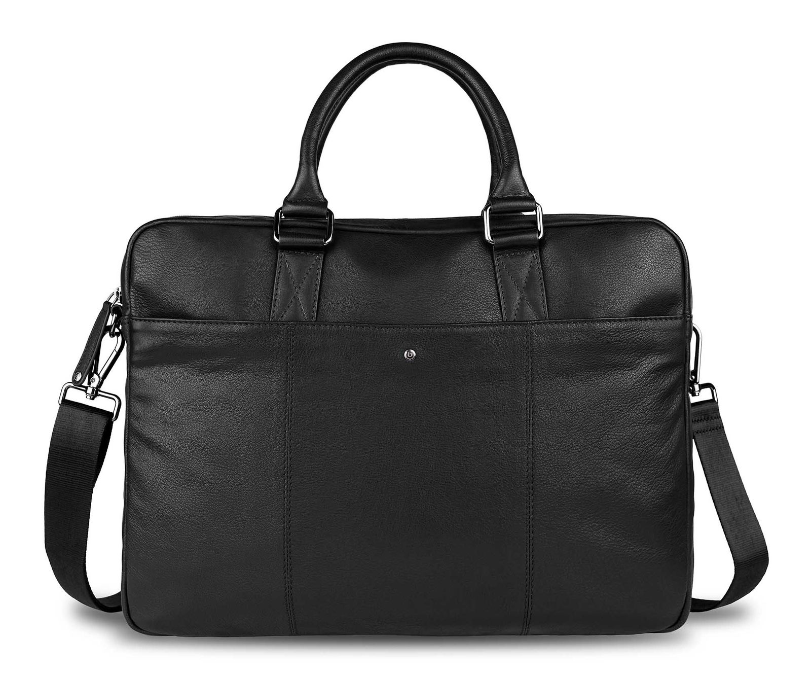 bugatti Black Magic Briefcase L Black