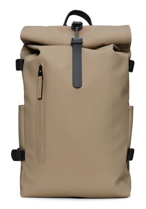 RAINS Rolltop Rucksack Large W3 Beige