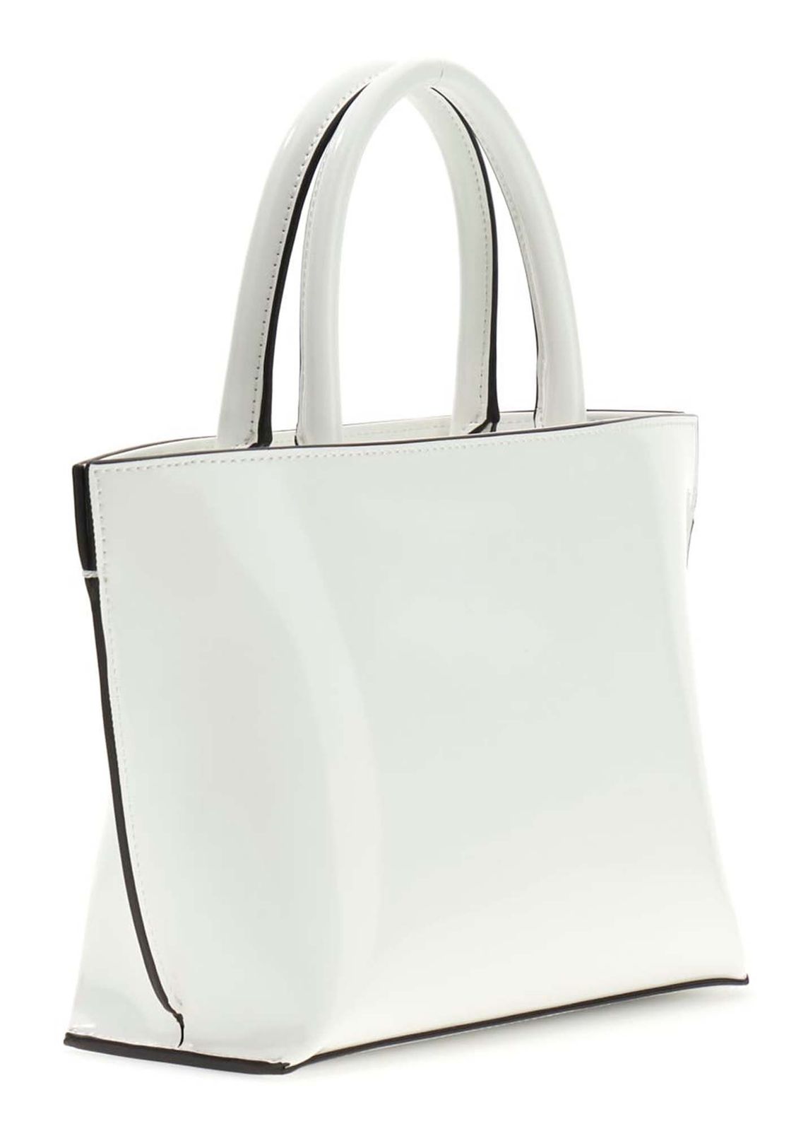GUESS Arnela Mini Tote White GUESS Arnela Mini Tote White