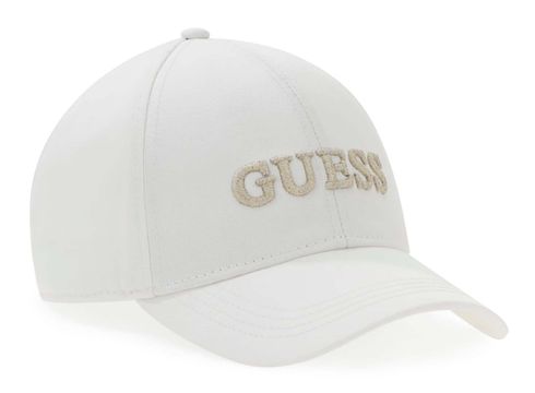 GUESS Baseball Cap Cream White
