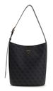 GUESS Meridian II Bucket Bag Coal Logo GUESS Meridian II Bucket Bag Coal Logo