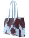 Ted Baker Elyanaa Elongated Rose Print Icon Bag Mid Blue
