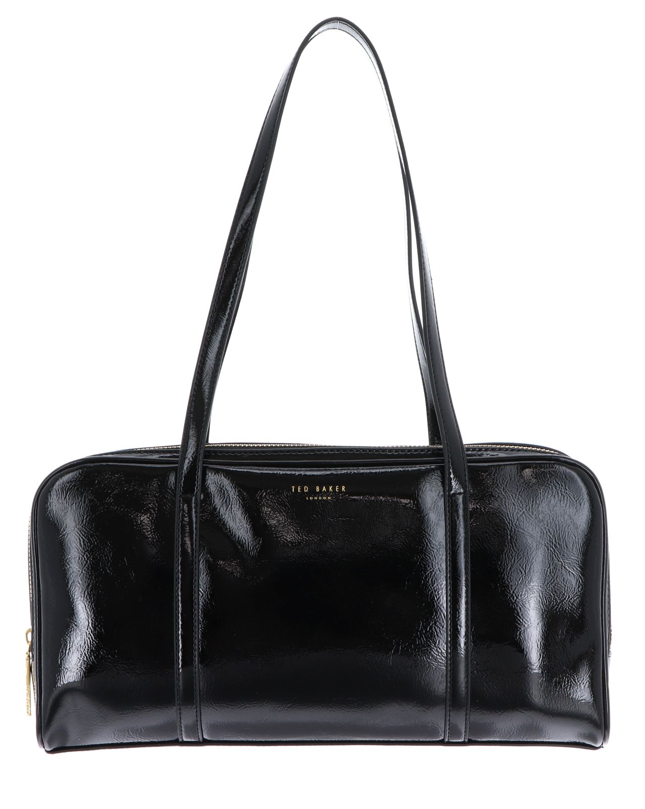 Ted Baker Betzyy Crinkle Bowler Bag Black