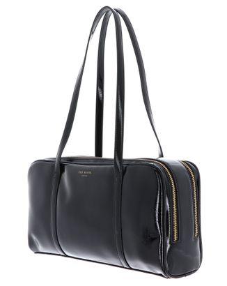 Ted Baker shoulder bag Betzyy Crinkle Bowler Bag Black | Buy bags