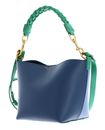 Ted Baker Wynola Woven Handle Colourblock Small Bag Blue Ted Baker Wynola Woven Handle Colourblock Small Bag Blue