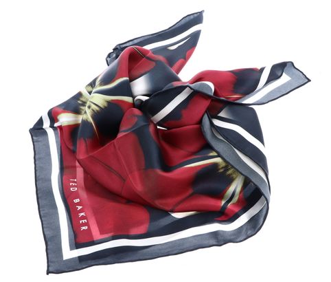 Ted Baker Jeeann Silk Square Scarf Blue