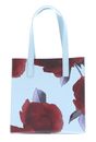 Ted Baker Emmerie Small Rose Print Icon Bag S Mid Blue