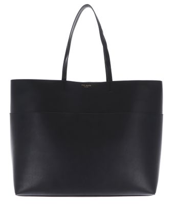 Ted Baker Wynetta Leather Extra Large Oversized Tote Bag XL Black