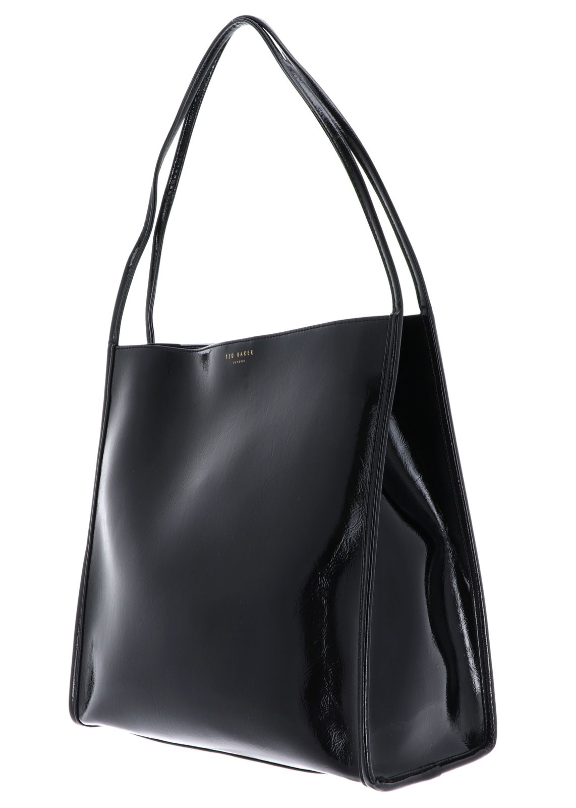Ted Baker Baailey Thin Strap Crinkle Tote Bag L Black Ted Baker Baailey Thin Strap Crinkle Tote Bag L Black