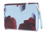 Ted Baker Emrynn Rose Print Pouch Mid Blue