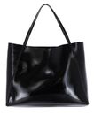Ted Baker Brisaa Thin Strap Crinkle Slouchy Tote Bag L Black