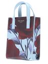 Ted Baker Everrly Mini Rose Print Icon Bag Mid Blue