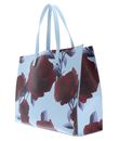 Ted Baker Emberli Extra Large Rose Print Icon Bag XL Mid-Blue