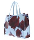 Ted Baker Emberli Extra Large Rose Print Icon Bag XL Mid-Blue